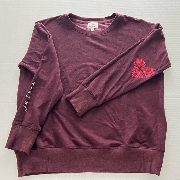 Sundry embroidered sleeve Ja’Taime crewneck - Picture 2 of 11